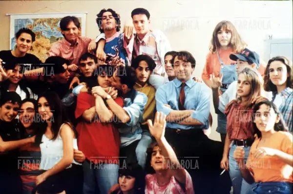 Silvio Orlando in La scuola, 1995 - Farabola Immagine digitale