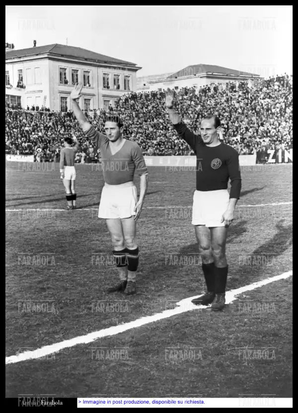 Silvio Piola e Fulvio Bernardini, 1934 - Farabola Immagine digitale