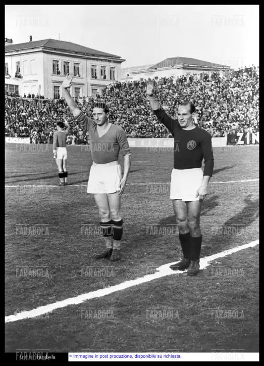 Silvio Piola e Fulvio Bernardini, 1934 - Farabola Immagine digitale