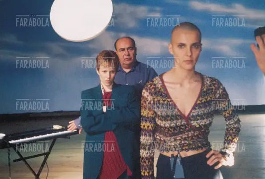 Sonia Bergamasco, Giuseppe Bertolucci, Rosalinda Celentano nel film L'amore probabilmente, 2000 - Farabola Immagine digitale