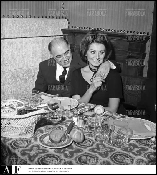 Sophia Loren e Carlo Ponti, 1962 - Farabola Immagine digitale