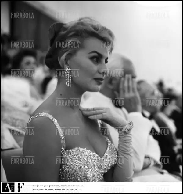 Sophia Loren, Festival di Venezia, 1955 - Farabola Immagine digitale