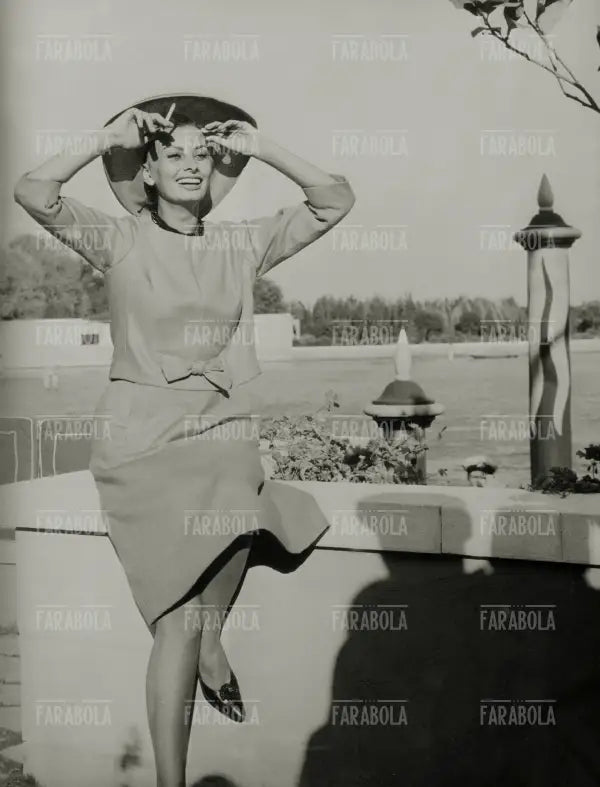 Sophia Loren, Festival di Venezia, 1958 - Farabola Immagine digitale