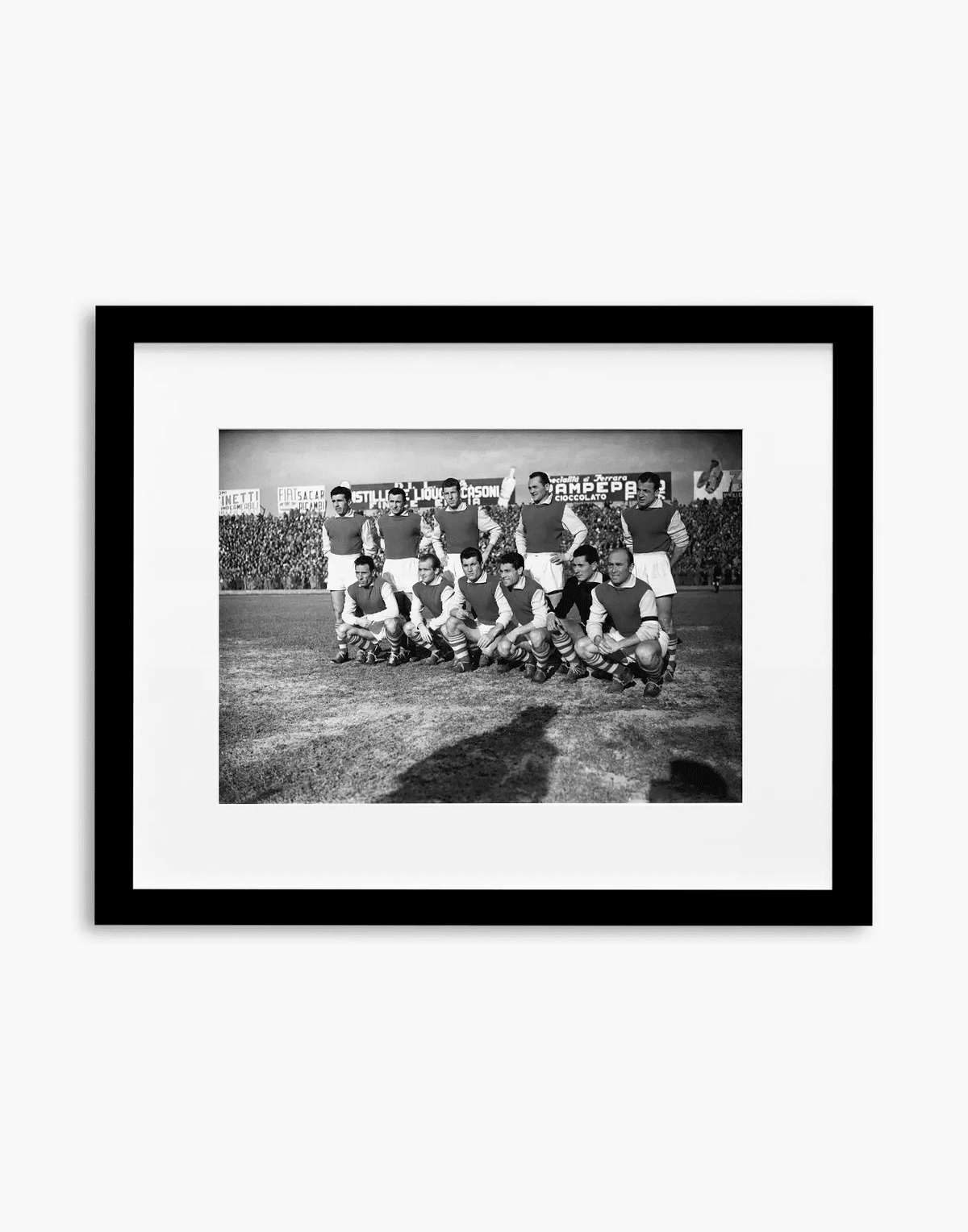 Spal, Formazione, 1952 — stampa fine art con cornice nera