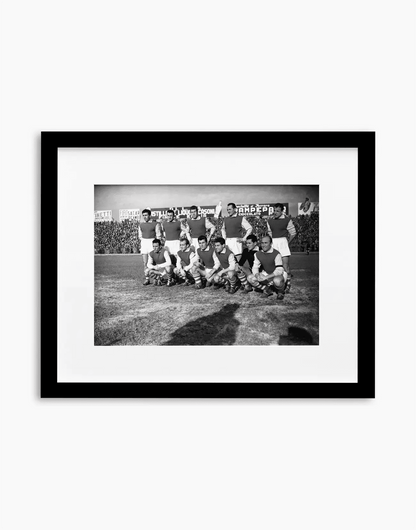 Spal, Formazione, 1952 — stampa fine art con cornice nera