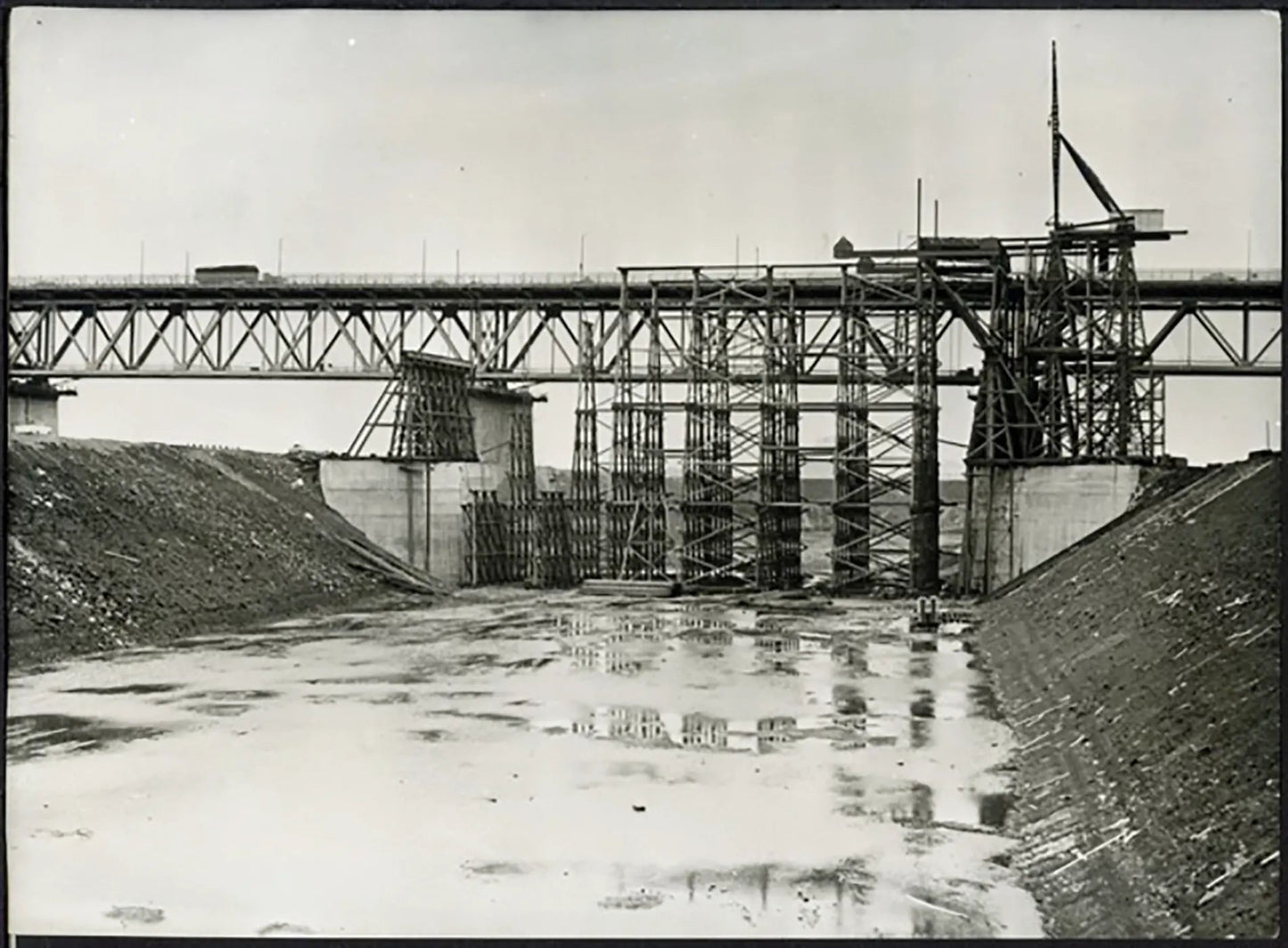 St. Lawrence Seaway Project a Montreal 1958 Ft 37934 - Stampa 20x15 cm - Farabola Stampa ai sali d'argento