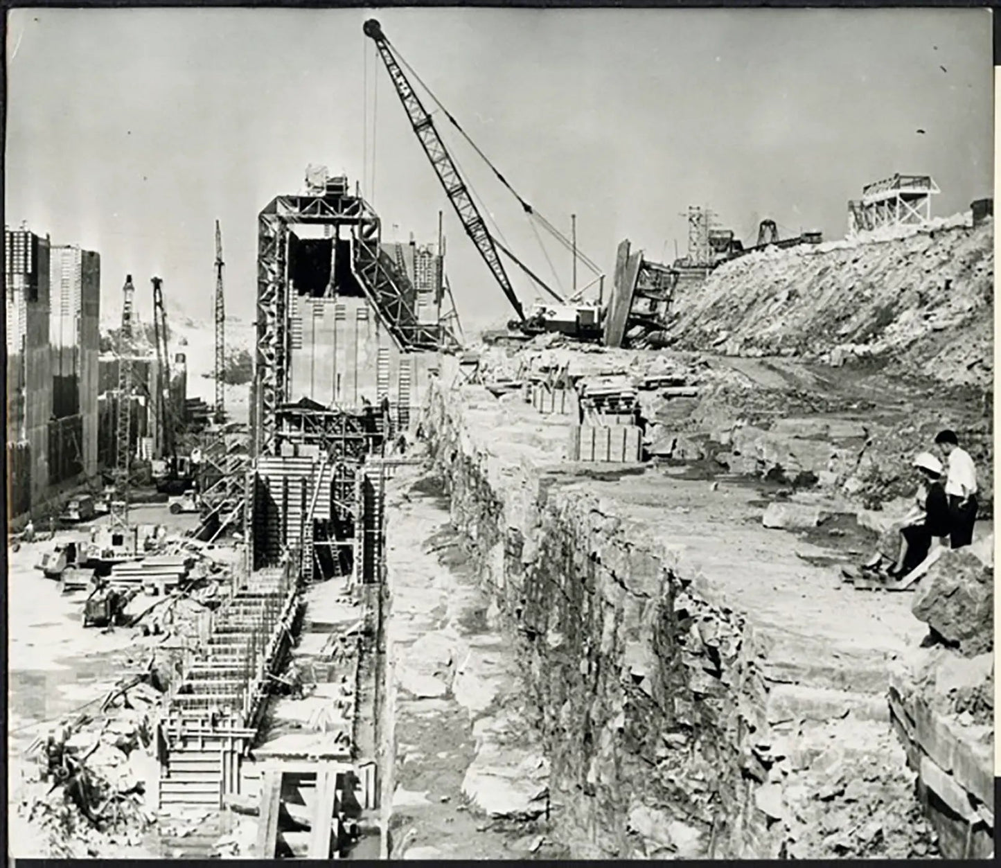 St. Lawrence Seaway Project a Montreal 1958 Ft 37938 - Stampa 20x15 cm - Farabola Stampa ai sali d'argento