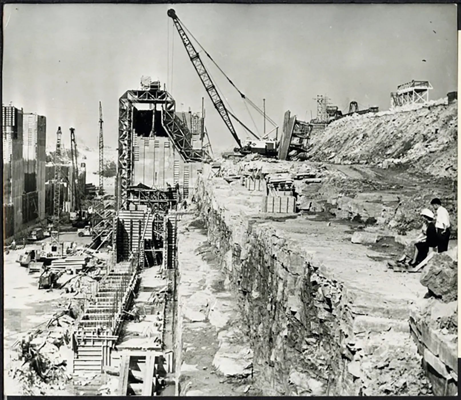 St. Lawrence Seaway Project a Montreal 1958 Ft 37938 - Stampa 20x15 cm - Farabola Stampa ai sali d'argento