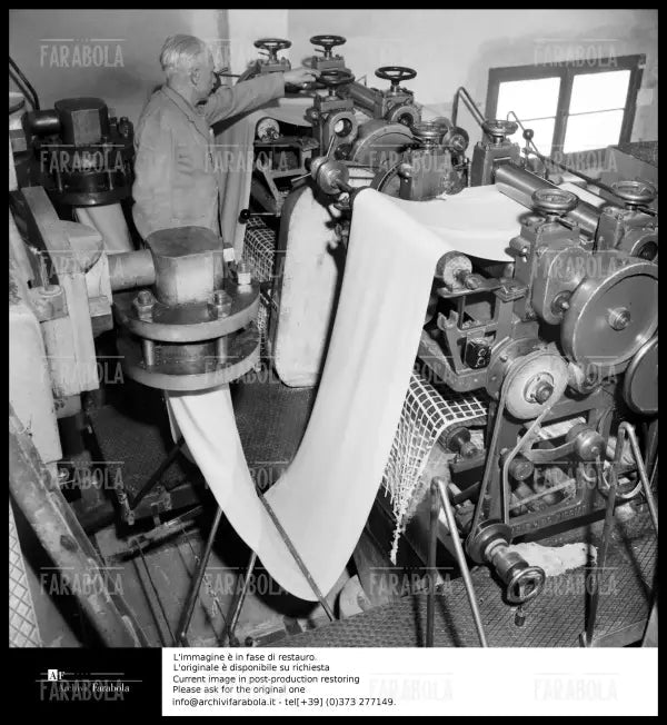 Stabilimento Pasta Agnesi, 1955 - Farabola Immagine digitale