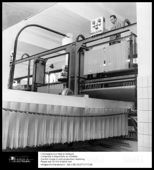 Stabilimento Pasta Agnesi, 1955 - Farabola Immagine digitale