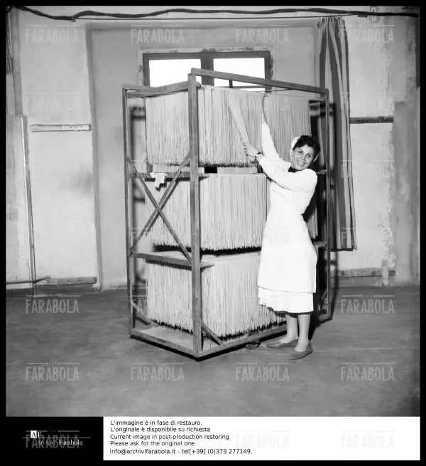 Stabilimento Pasta Agnesi, 1955 - Farabola Immagine digitale