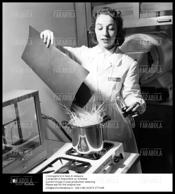 Stabilimento Pasta Agnesi, 1956 - Farabola Immagine digitale