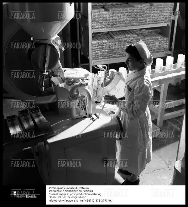 Stabilimento Pasta Agnesi, 1956 - Farabola Immagine digitale
