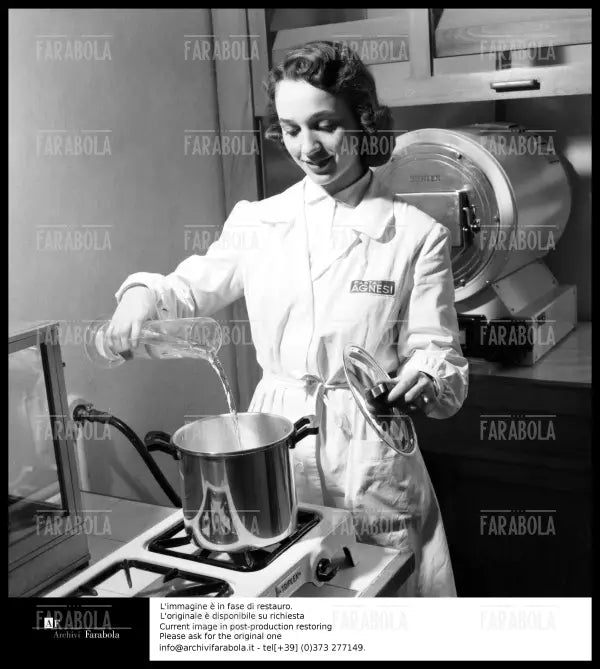 Stabilimento Pasta Agnesi, 1956 - Farabola Immagine digitale