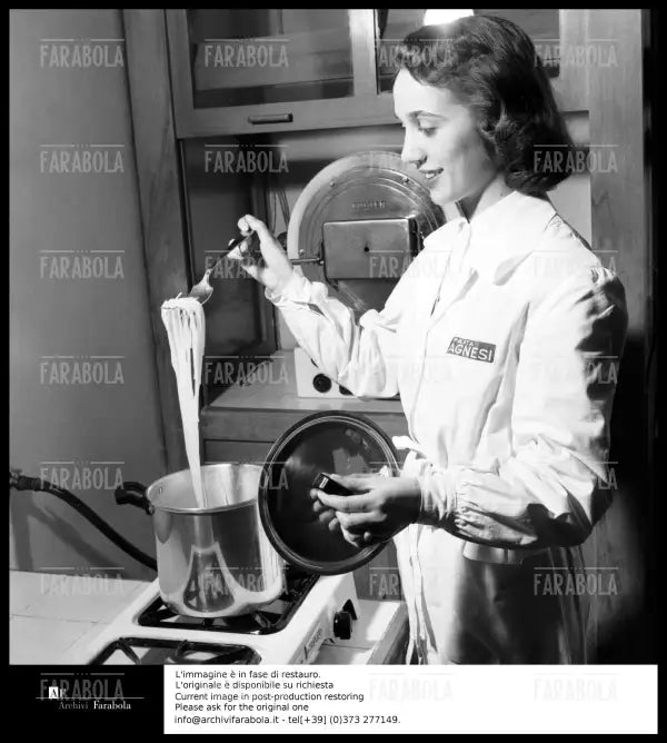 Stabilimento Pasta Agnesi, 1956 - Farabola Immagine digitale