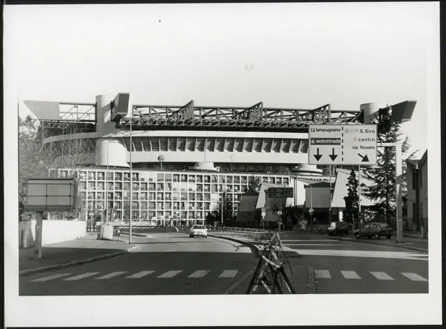 Stadio Meazza a Milano 1995 Ft 4506 - Stampa 24x18 cm - Farabola Stampa digitale