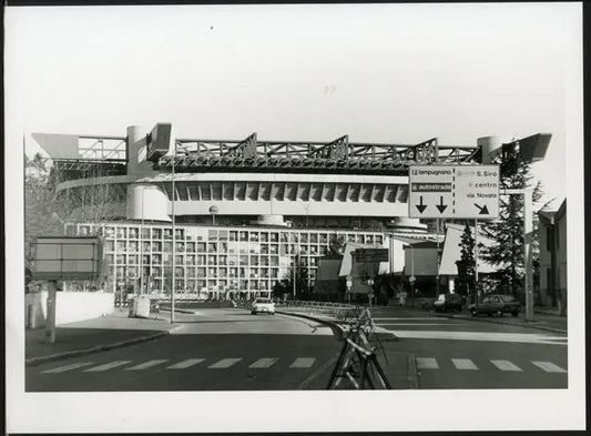 Stadio Meazza a Milano 1995 Ft 4506 - Stampa 24x18 cm - Farabola Stampa digitale