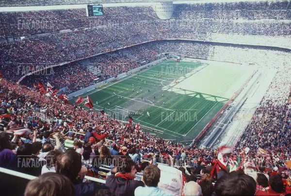 Stadio San Siro, Milano, anni 80 - Farabola Immagine digitale
