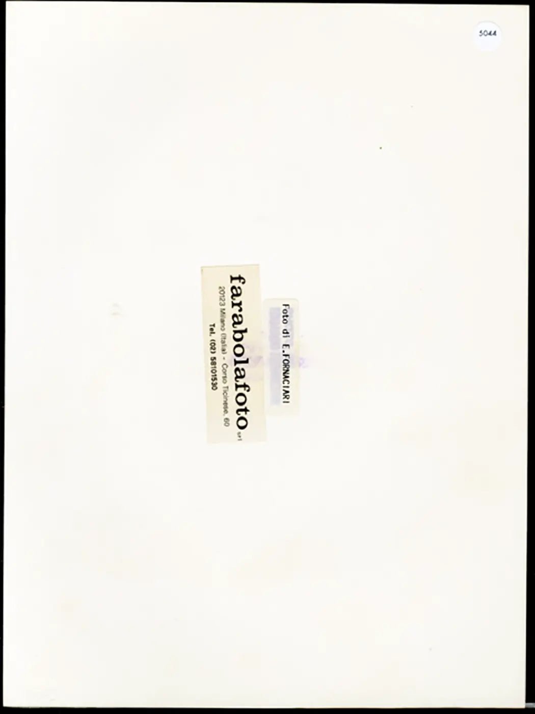 Statua di Cavaliere Romano in tenuta da battaglia Ft 5044 - Stampa 24x18 cm - Farabola Stampa ai sali d'argento (anni 90)