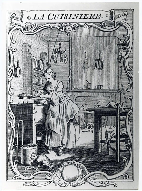 Storia della cucina XVIII secolo Ft 37267 - Stampa 24x18 cm - Farabola Stampa ai sali d'argento