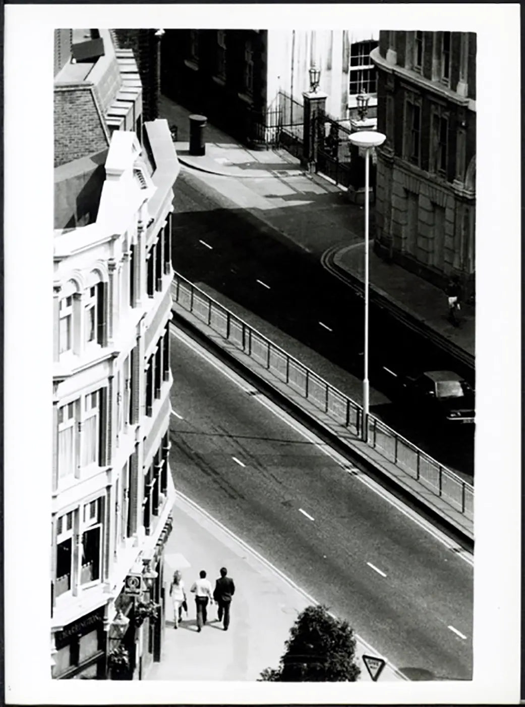 Strade della City Londra anni 90 Ft 38050 - Stampa 24x18 cm - Farabola Stampa ai sali d'argento