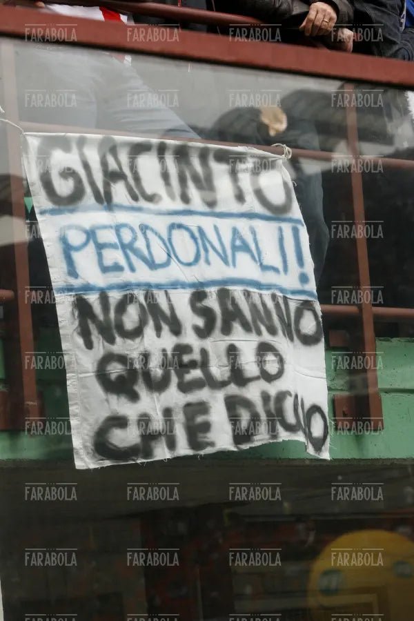 Striscione interista, Inter vs Chievo, 2010 - Farabola Immagine digitale