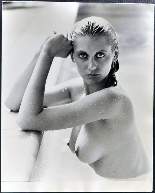 Susie Augustin Modella anni 80 Ft 35544 - Stampa 20x25 cm - Farabola Stampa ai sali d'argento