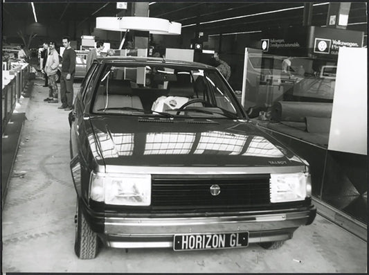 Talbot Horizon GLS Salone Auto Parigi 1980 Ft 37011 - Stampa 24x18 cm - Farabola Stampa ai sali d'argento