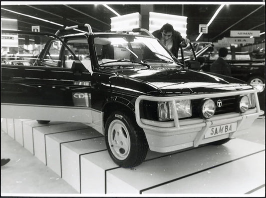 Talbot - Samba Salone Auto Parigi 1982 Ft 37156 - Stampa 24x18 cm - Farabola Stampa ai sali d'argento