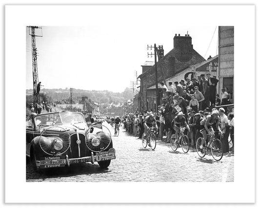 Tappa Rouen-Roubaix, Tour de France 1952 - Farabola Fotografia