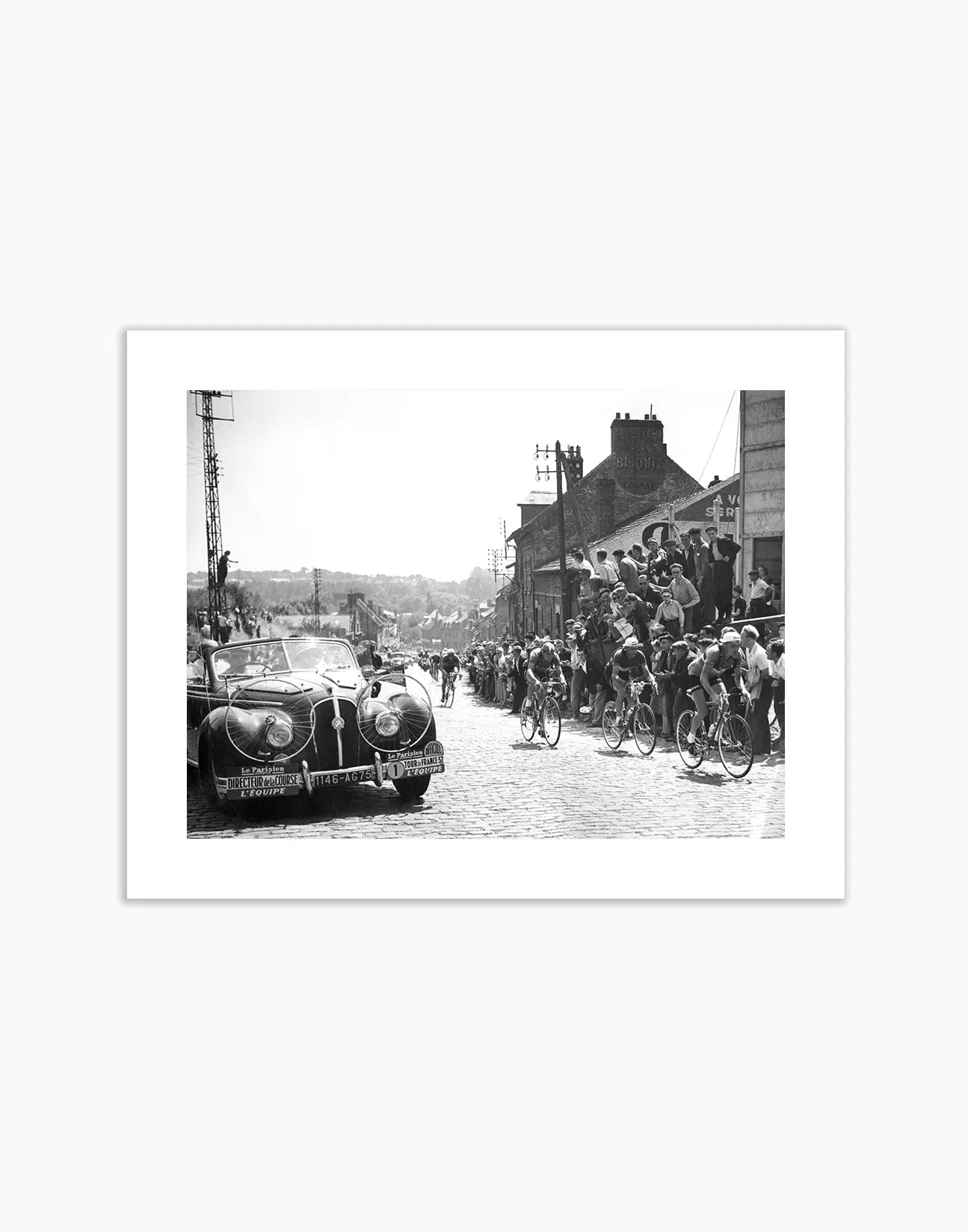 Tappa Rouen - Roubaix, Tour de France 1952 - Farabola Fotografia