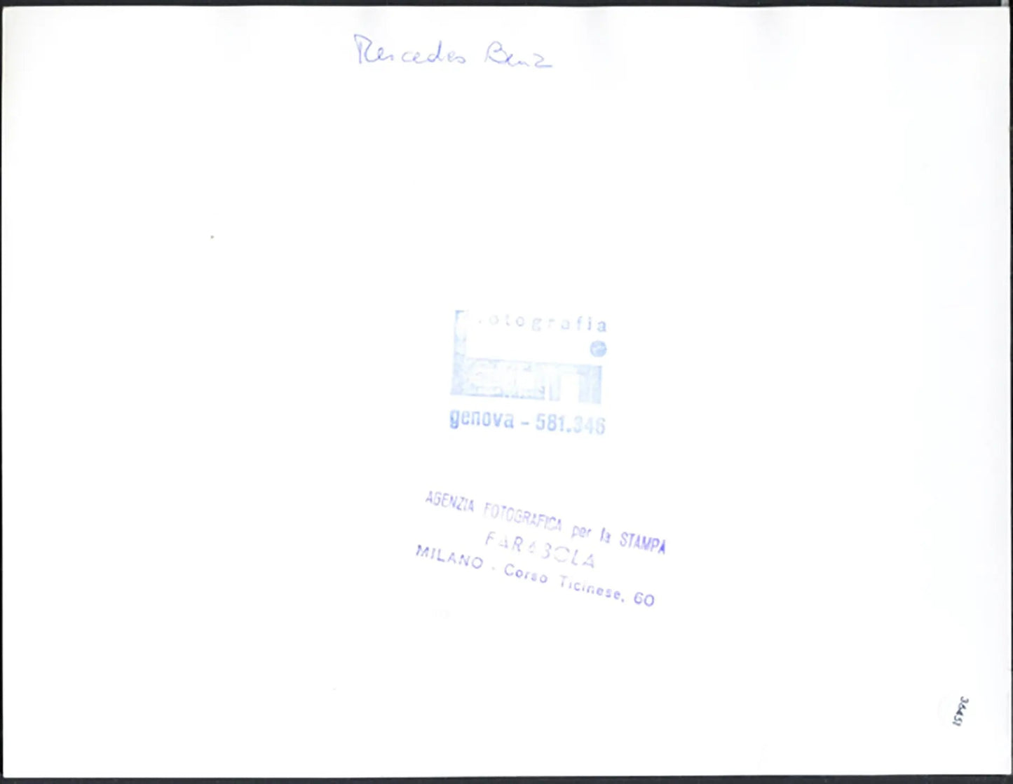 Taxi Mercedes - Benz Ft 36451 - Stampa 24x18 cm - Farabola Stampa ai sali d'argento