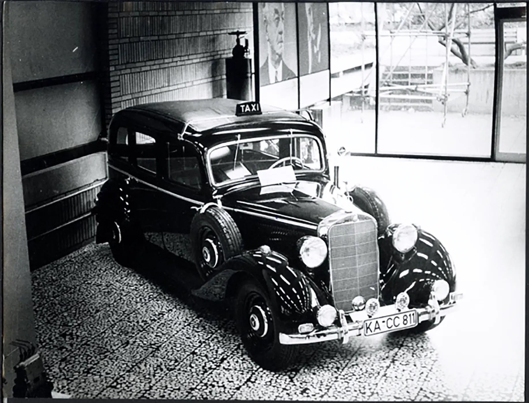 Taxi Mercedes - Benz Ft 36451 - Stampa 24x18 cm - Farabola Stampa ai sali d'argento