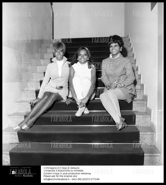 The Supremes, Milano, 1968 - Farabola Immagine digitale