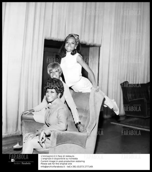 The Supremes, Milano, 1968 - Farabola Immagine digitale