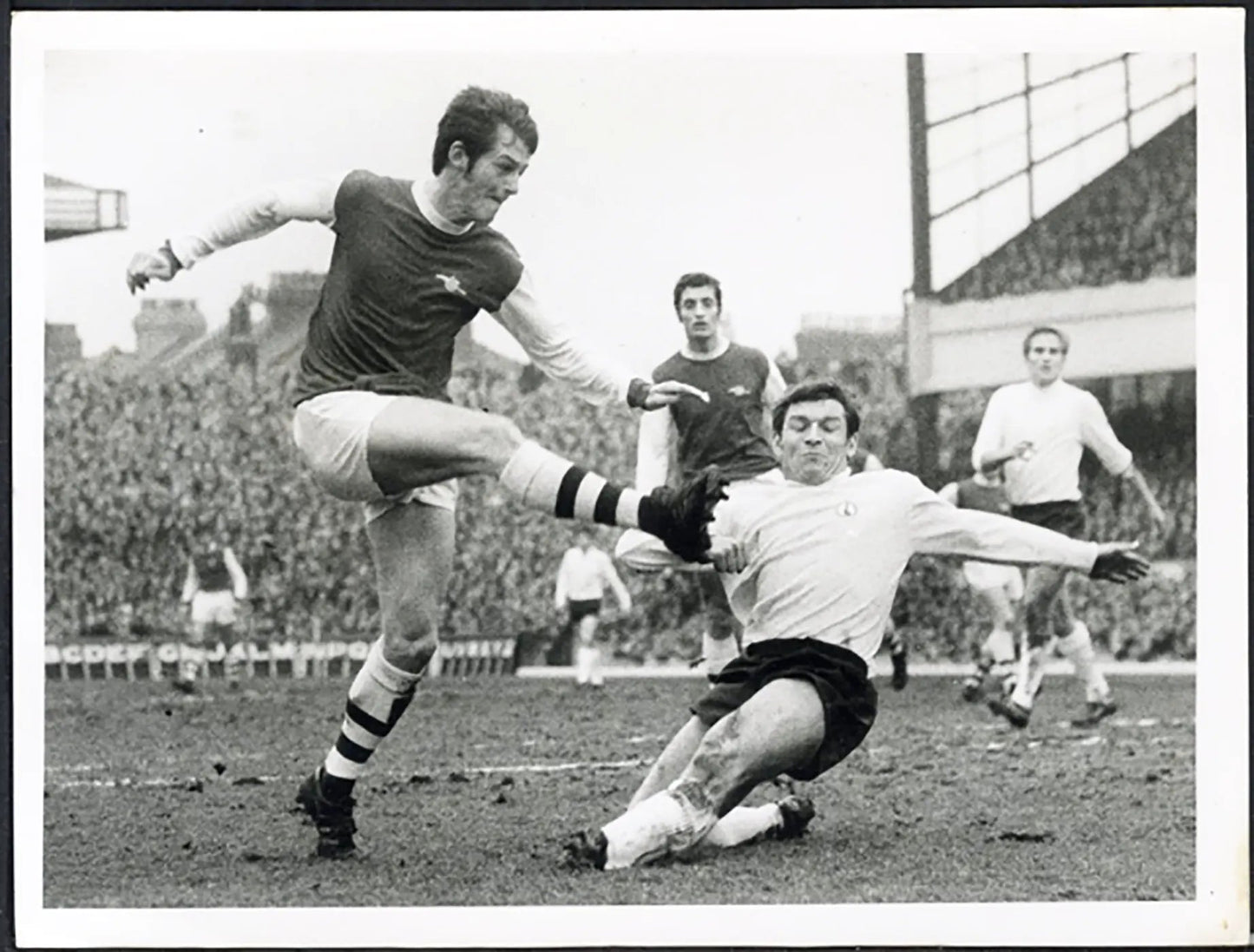 Tiro di Robertson dell'Arsenal 1968 Ft 5109 - Stampa 20x15 cm - Farabola Stampa ai sali d'argento