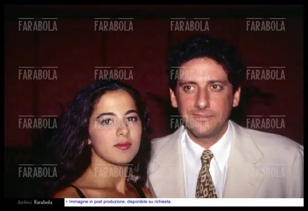 Tiziana Lodato e Sergio Castellitto, Festival di Venezia, 1995 - Farabola Immagine digitale