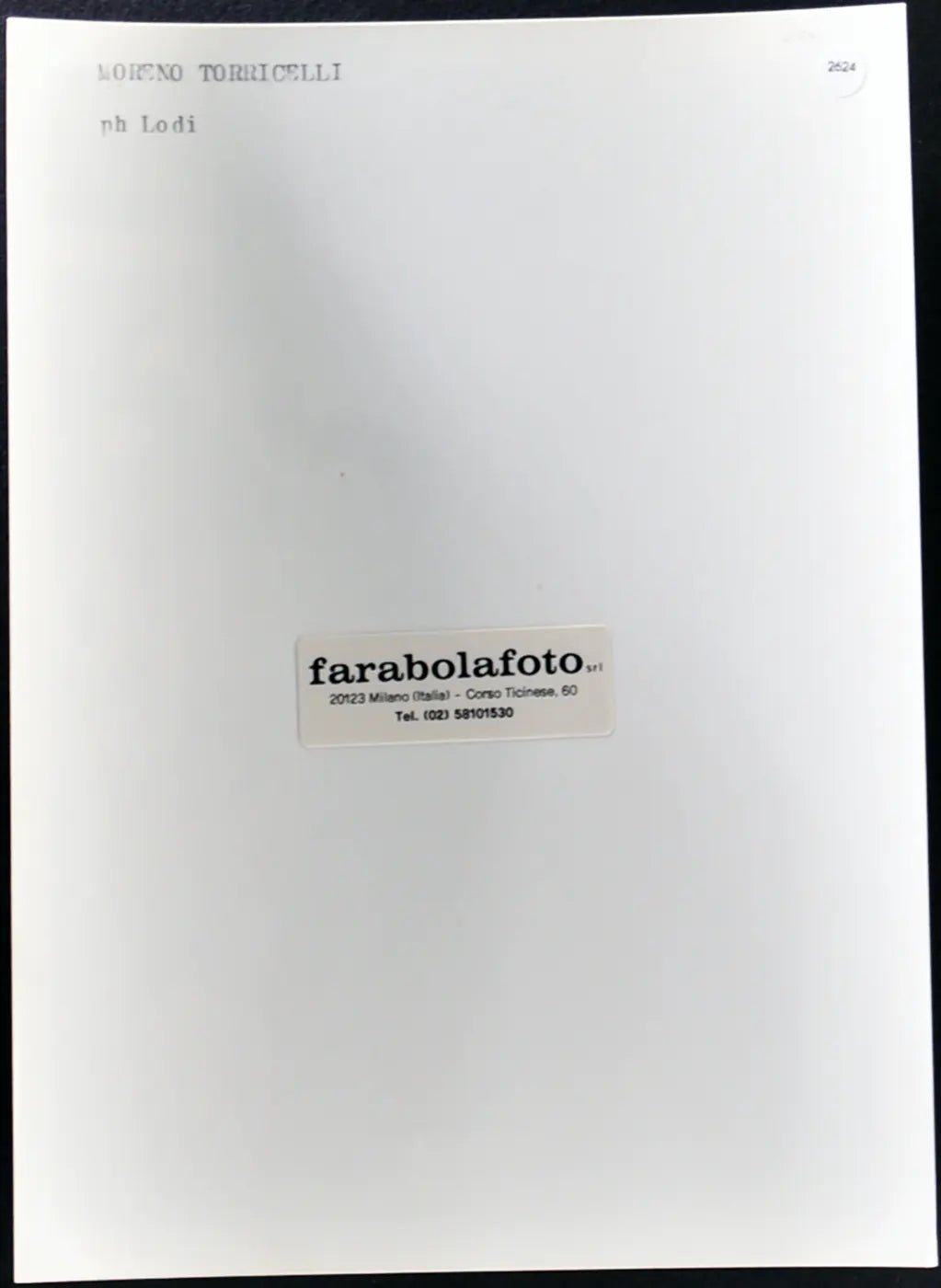 Torricelli Juventus 1992-1993 Ft 2624 - Stampa 24x18 cm - Farabola Stampa ai sali d'argento