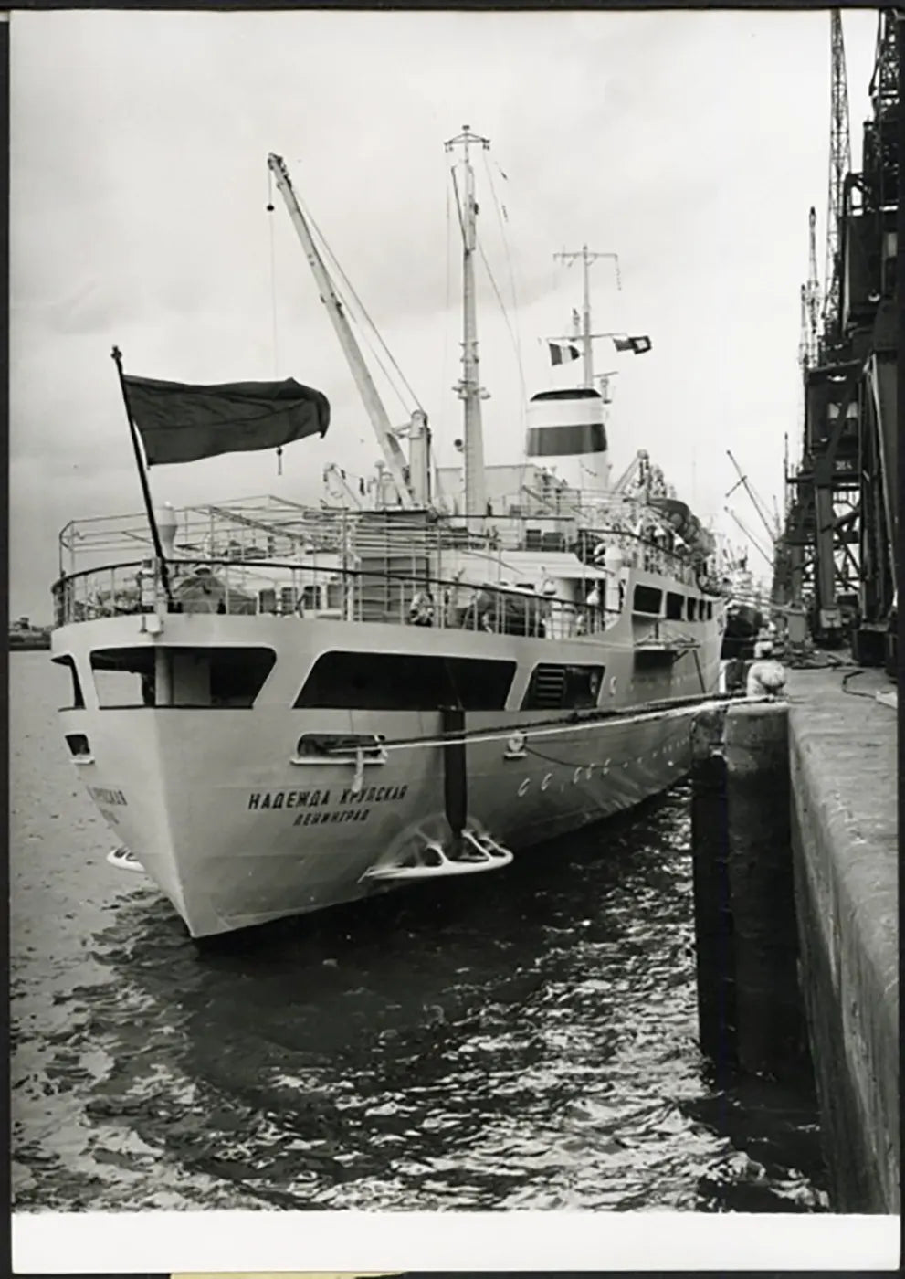Transatlantico Nadeshda - Krupskaja 1964 Ft 36966 - Stampa 13x18 cm - Farabola Stampa ai sali d'argento