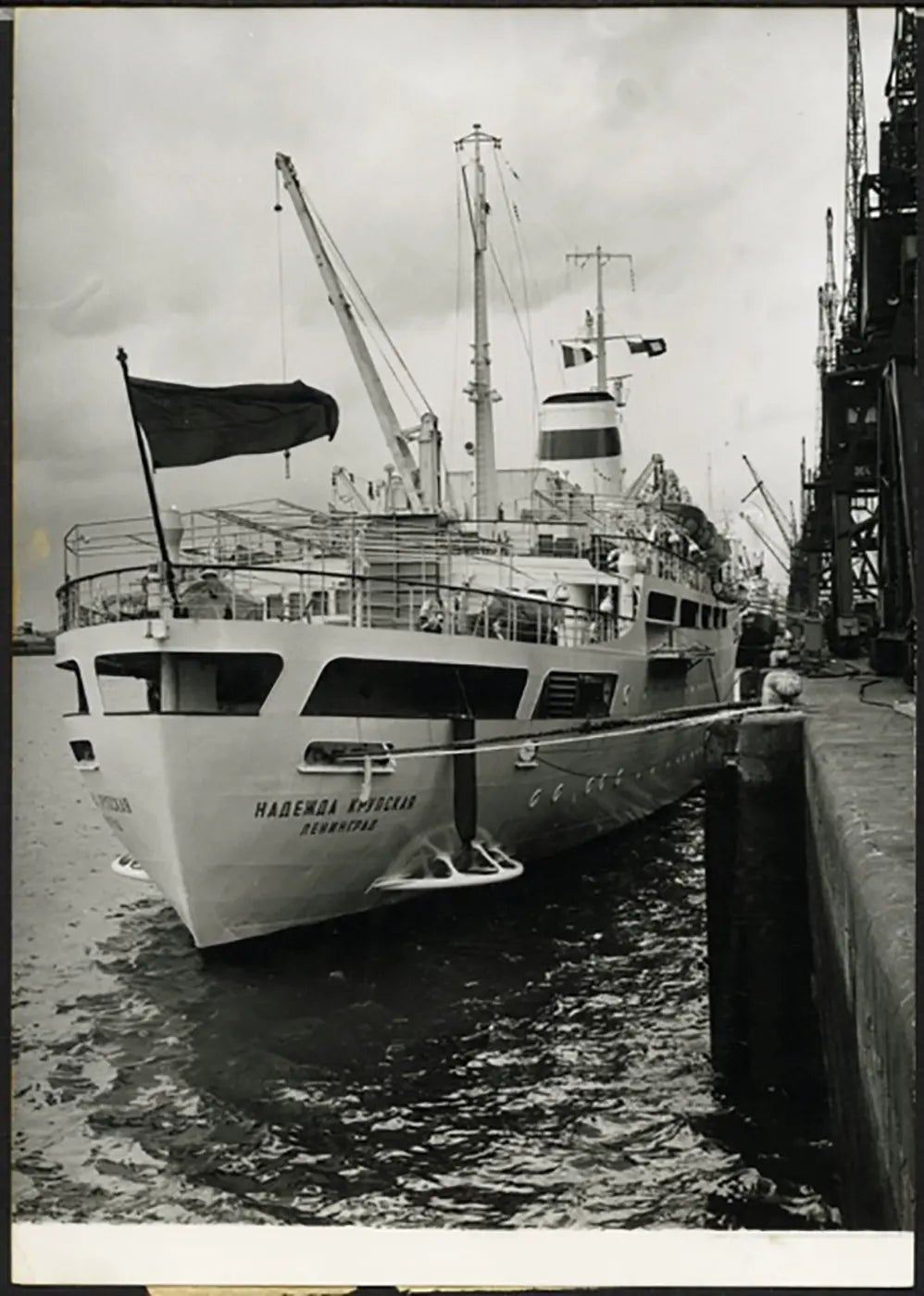 Transatlantico Nadeshda - Krupskaja 1964 Ft 36975 - Stampa 13x18 cm - Farabola Stampa ai sali d'argento