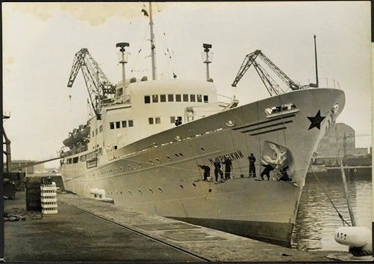 Transatlantico russo Matvei Uritzky 1959 Ft 36969 - Stampa 13x18 cm - Farabola Stampa ai sali d'argento