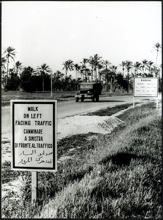 Tripoli alla fine degli anni 40 Ft 37979 - Stampa 24x18 cm - Farabola Stampa ai sali d'argento (anni 90)