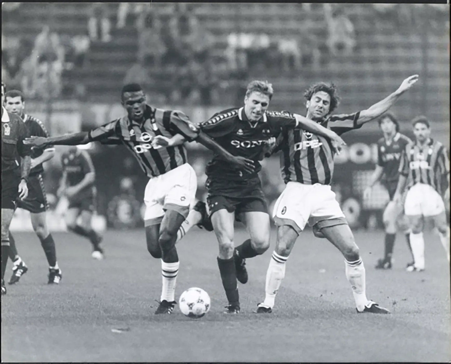 Trofeo Berlusconi 1996 Milan vs Juventus Ft 5558 - Stampa 20x25 cm - Farabola Stampa ai sali d'argento