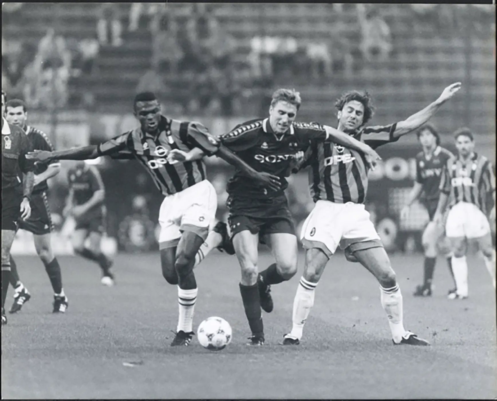 Trofeo Berlusconi 1996 Milan vs Juventus Ft 5558 - Stampa 20x25 cm - Farabola Stampa ai sali d'argento