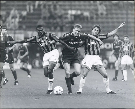 Trofeo Berlusconi 1996 Milan vs Juventus Ft 5558 - Stampa 20x25 cm - Farabola Stampa ai sali d'argento