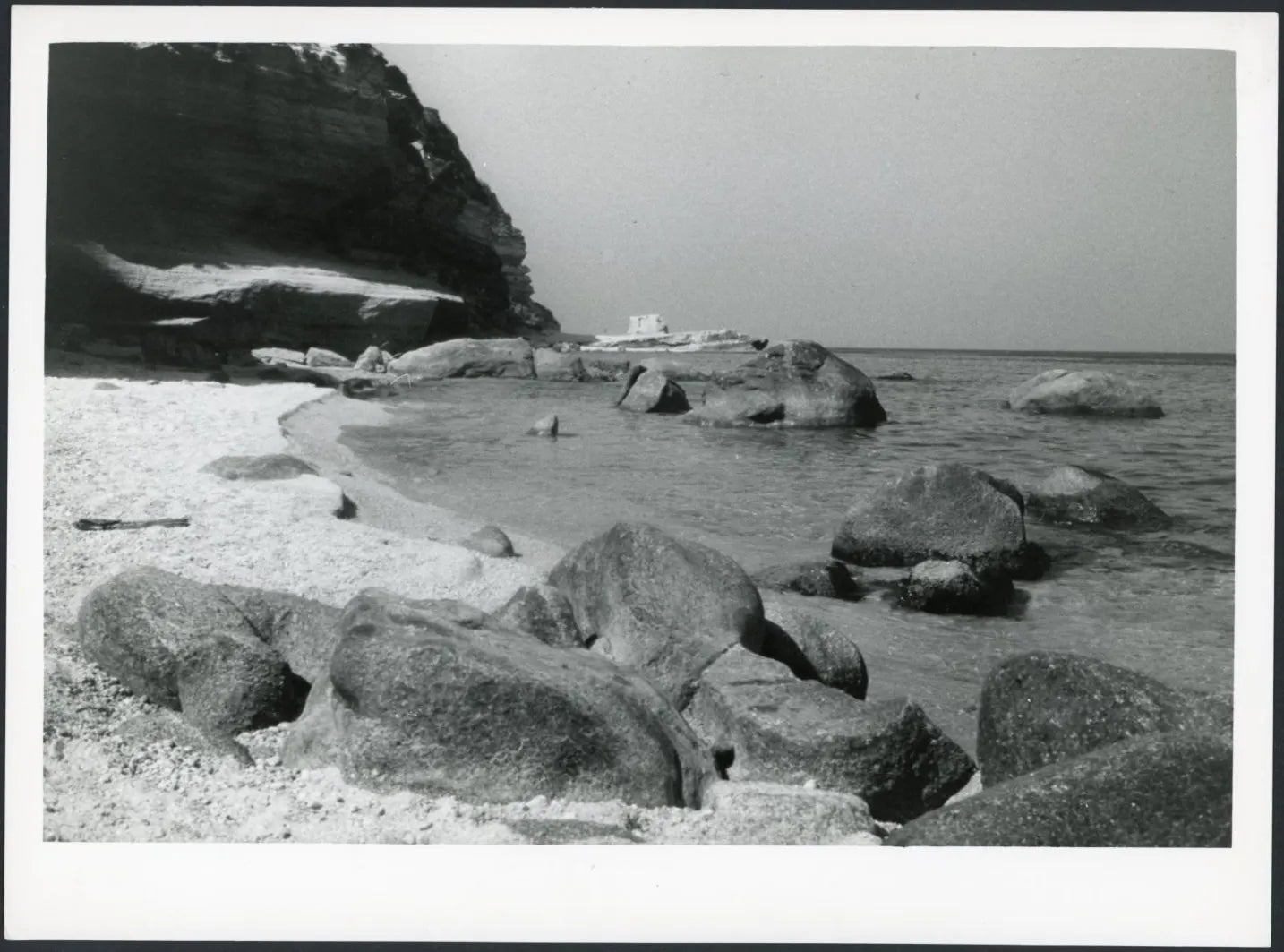 Tropea Spiaggia anni 90 Ft 3174 - Stampa 24x18 cm - Farabola Stampa ai sali d'argento