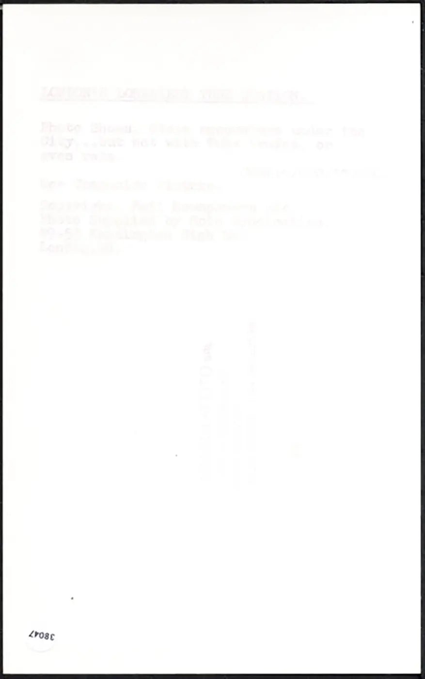 Tunnel metro di Londra 1990 Ft 38047 - Stampa 18x13 cm - Farabola Stampa ai sali d'argento