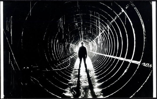 Tunnel metro di Londra 1990 Ft 38047 - Stampa 18x13 cm - Farabola Stampa ai sali d'argento