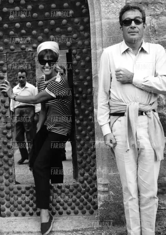 Ugo Tognazzi e Claudia Cardinale, Grolle d'Oro, 1964 - Farabola Immagine digitale