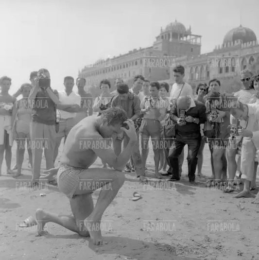 Ugo Tognazzi, Festival di Venezia, 1960 - Farabola Immagine digitale
